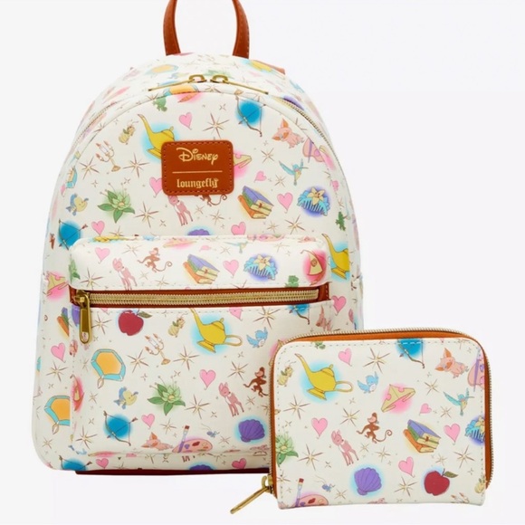 Loungefly Disney Princess Icons & Sidekicks Mini Backpack - Picture 5 of 9